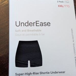 lululemon athletica Black Super-High-Rise Shortie Underwear